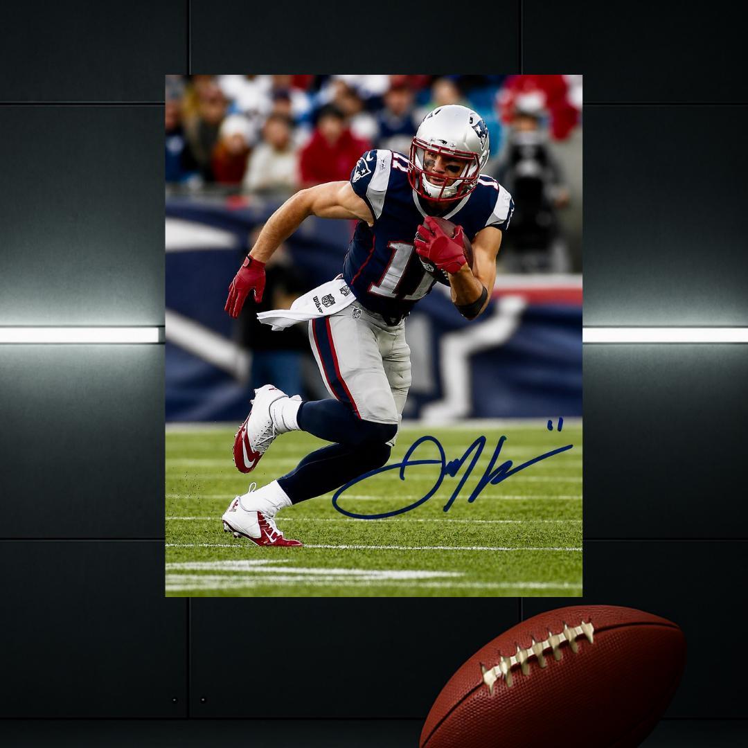 Julian Edelman New England Patriots Signed Photo Print Autograph Wall Art #2