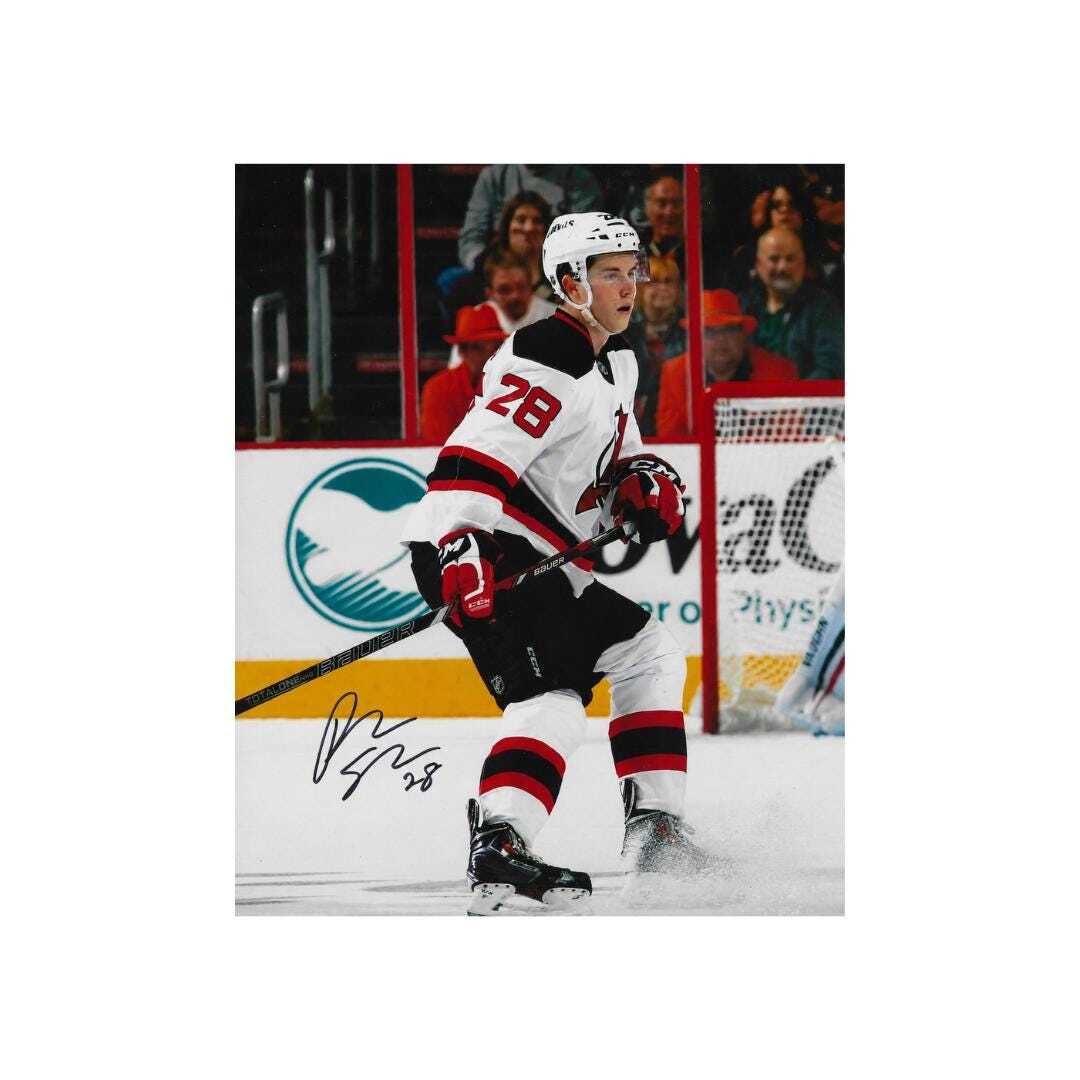 Damon Severson New Jersey Devils Signed Photo Reprint – 8x10 Art Print