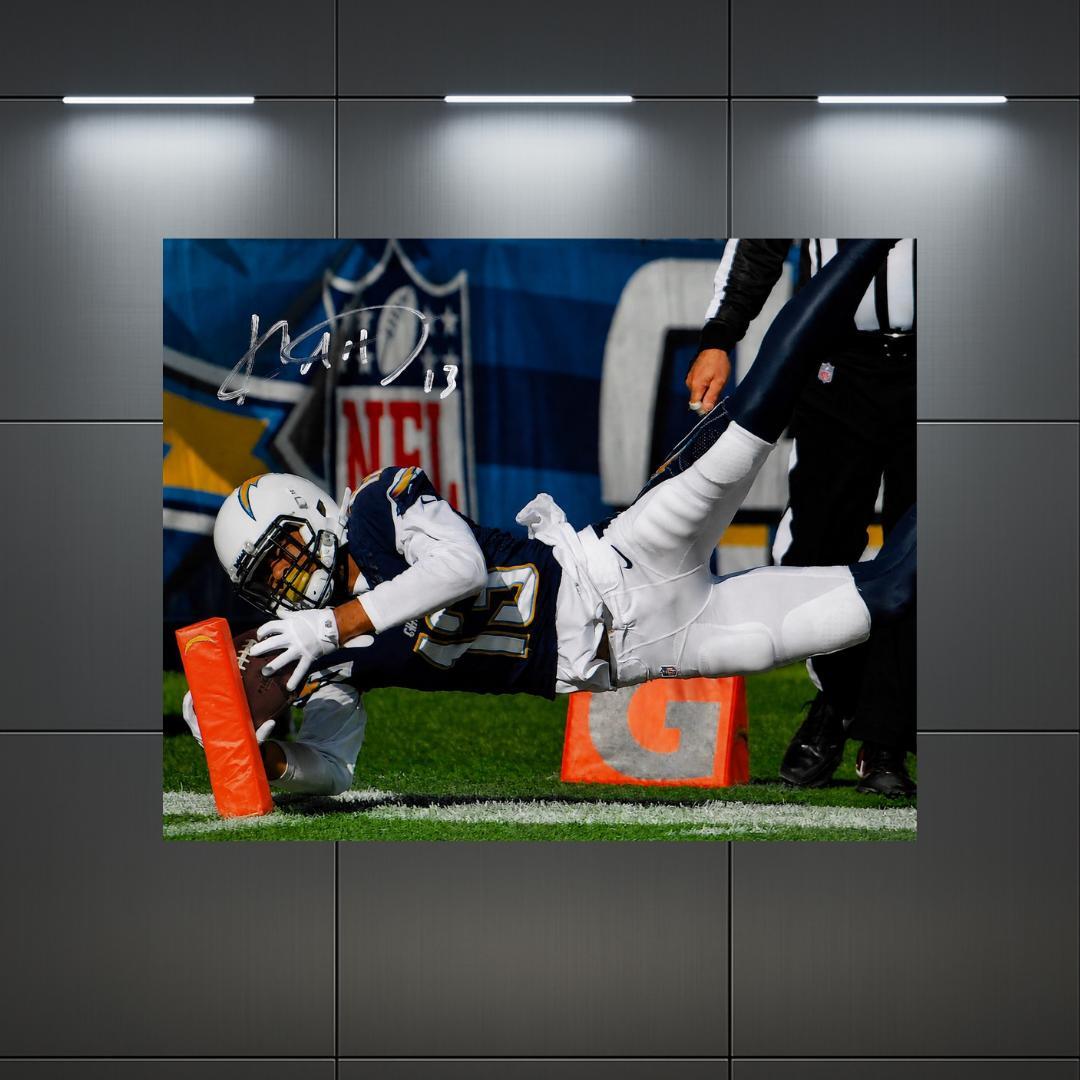Keenan Allen Los Angeles Chargers Signed Photo Print Autograph Wall Art