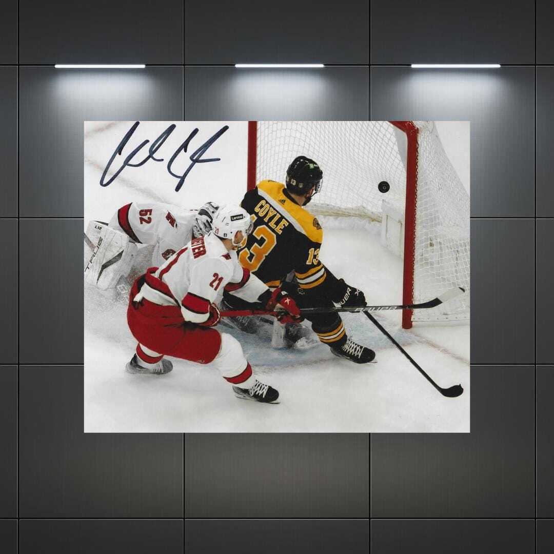 Charlie Coyle Boston Bruins Signed Photo Reprint – 8x10 Art Print