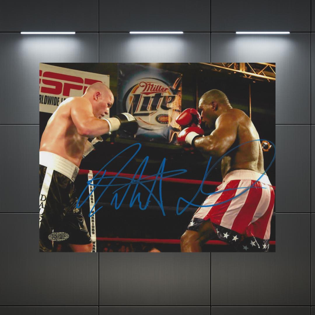 Robert Daniels Signed Boxing Photo Print Autograph Wall Art