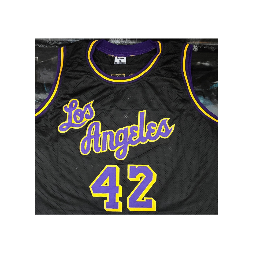 JAMES WORTHY SIGNED LA LAKERS #42 JERSEY WITH COA - Fan Freaks