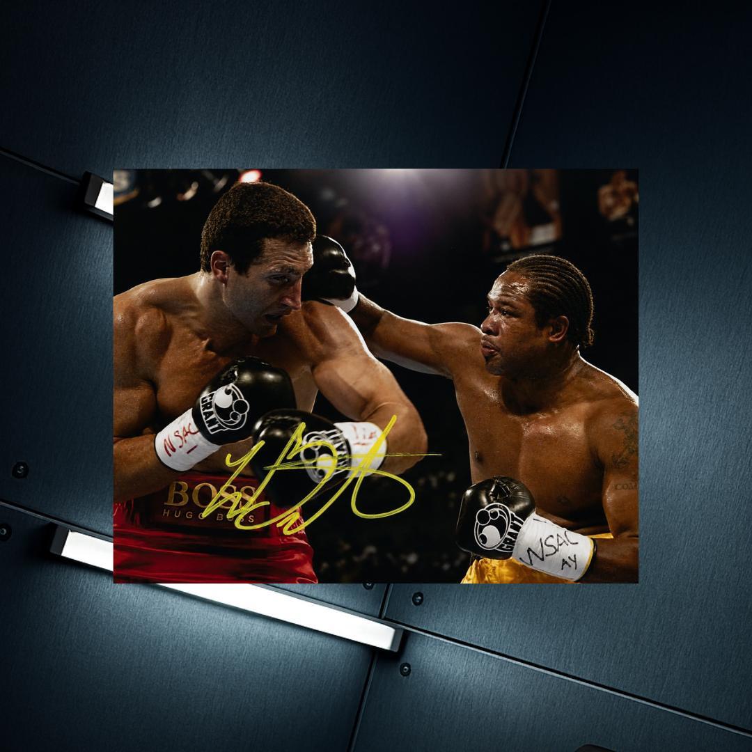Lamon Brewster Signed Boxing Photo Print Autograph Wall Art
