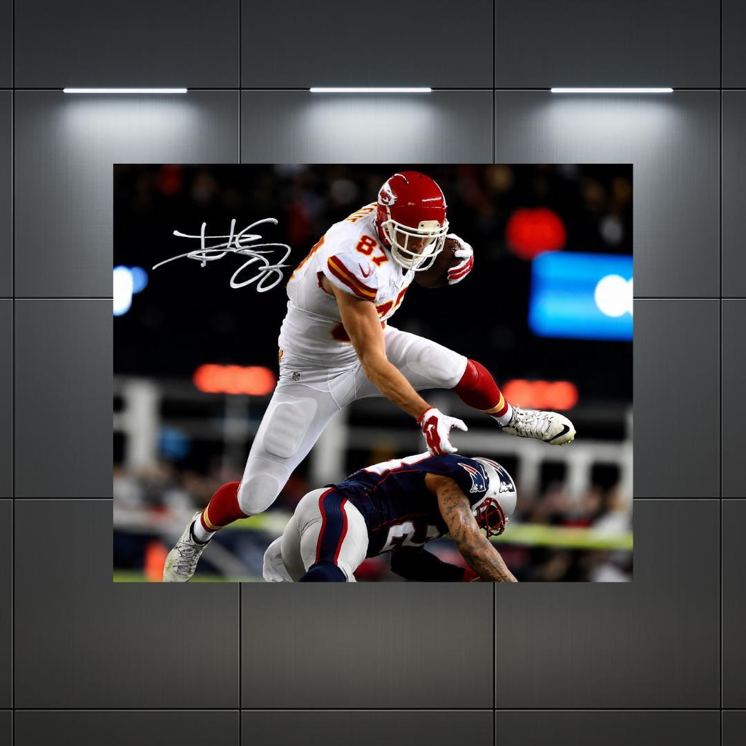 Travis Kelce Signed Photo Print Autograph Wall Art #3