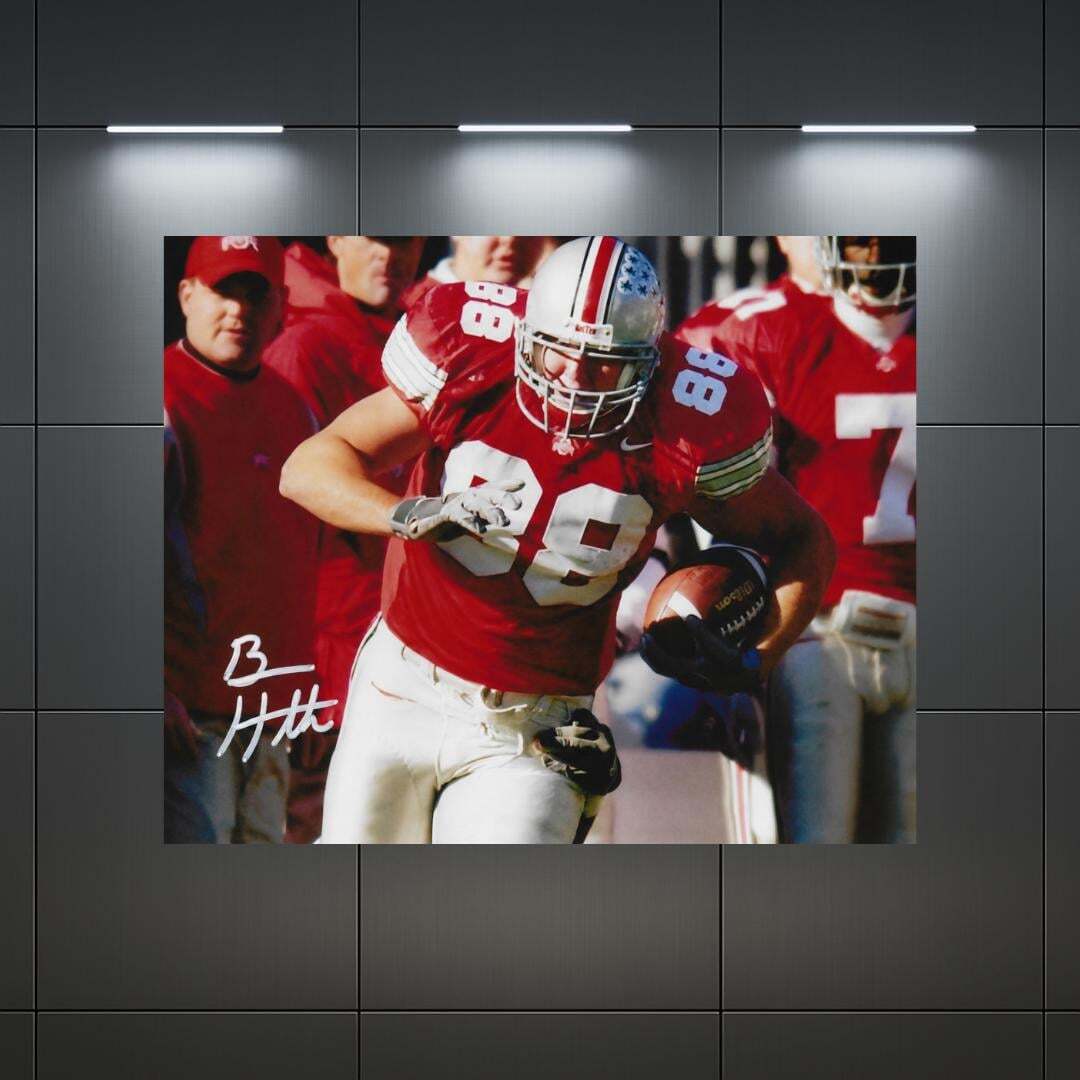 Ben Hartsock Ohio State Buckeyes Signed Photo Print Autograph Wall Art