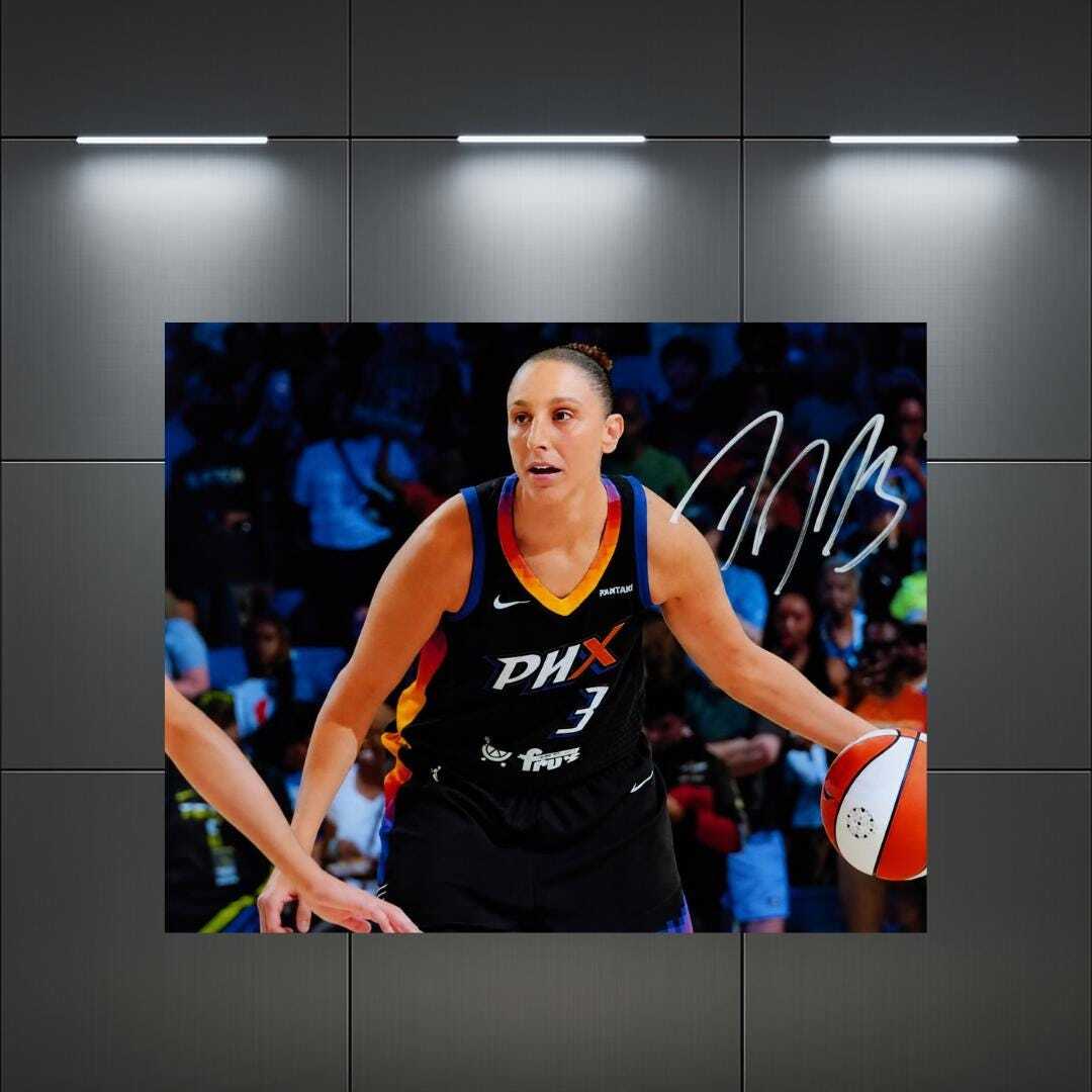 Diana Taurasi Phoenix Mercury Signed Photo Print Autograph Wall Art