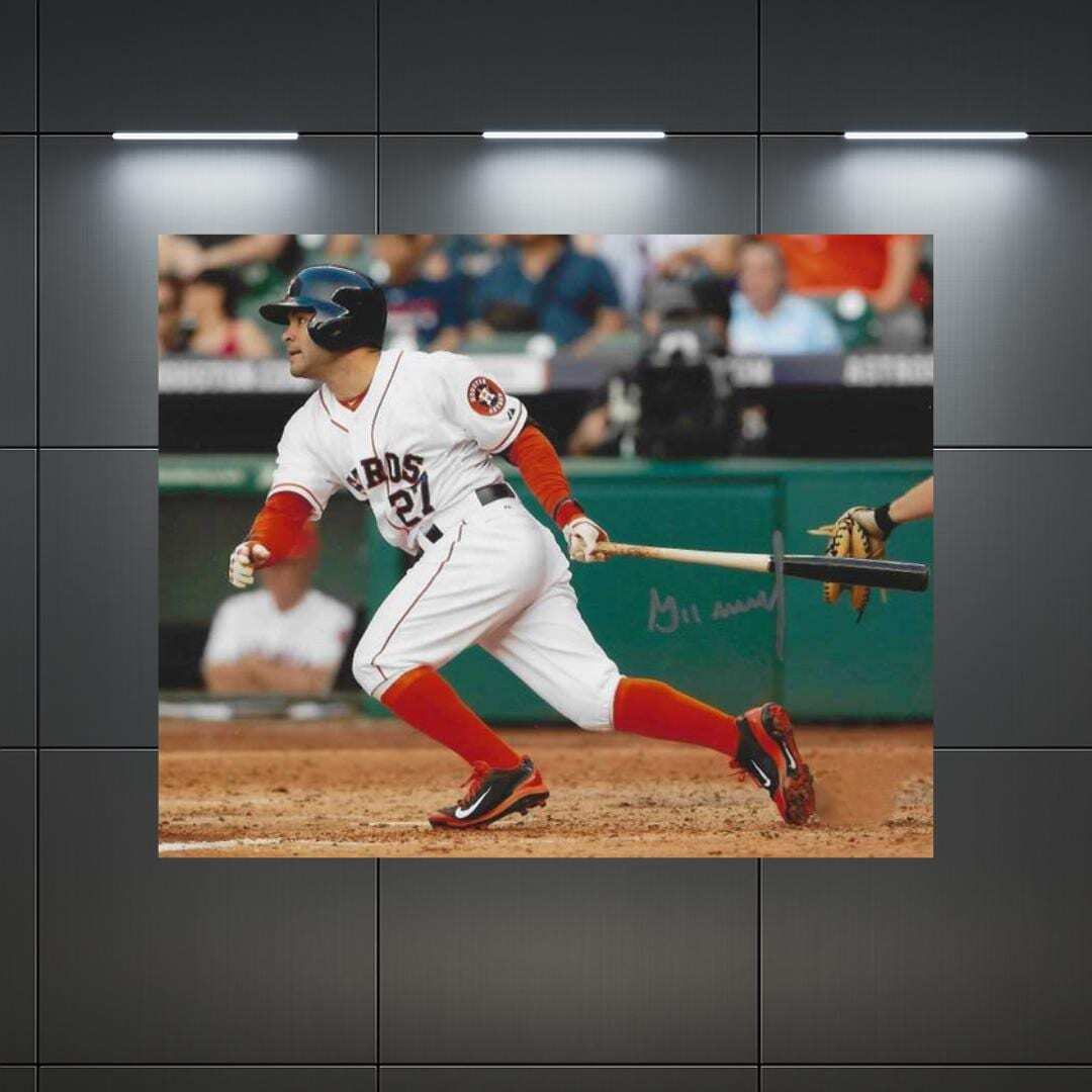 Jose Altuve Houston Astros Signed Photo Print Autograph Wall Art