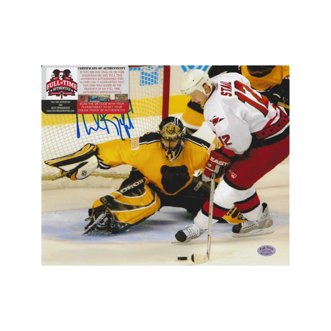 Andrew Raycroft Boston Bruins Autographed 8x10 Photo With COA - Fan Freaks