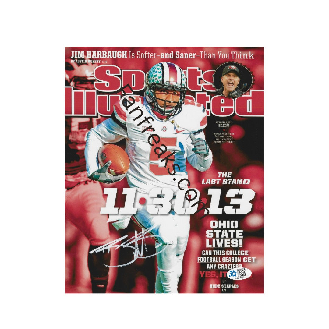 BRAXTON MILLER SIGNED 8X10 PHOTO Ohio State Reprint - Fan Freaks