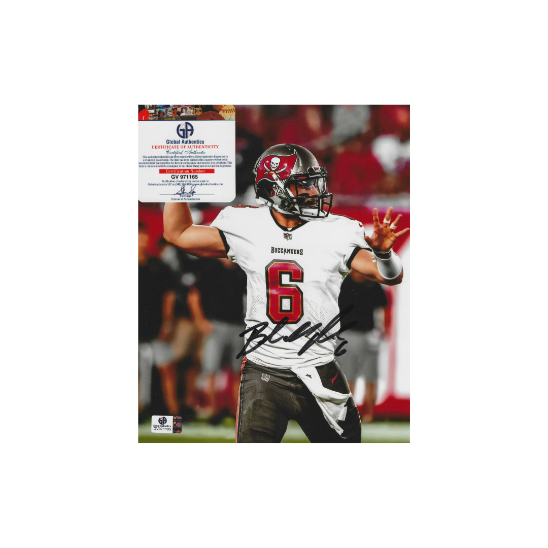 Baker Mayfield Tampa Bay Buccaneers Autographed 8x10 Photo With COA - Fan Freaks
