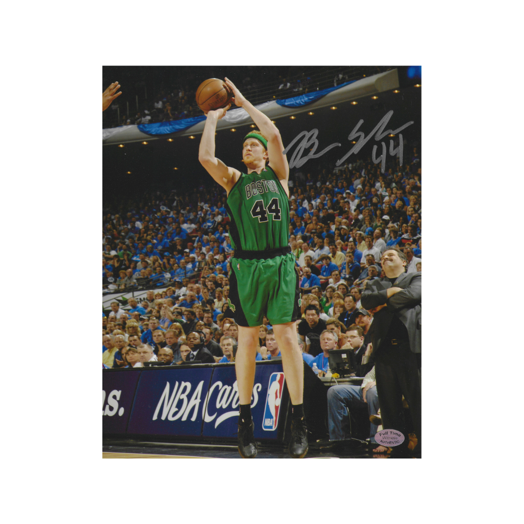 Brian Scalabrine Boston Celtics Autographed 8x10 Photo With COA - Fan Freaks