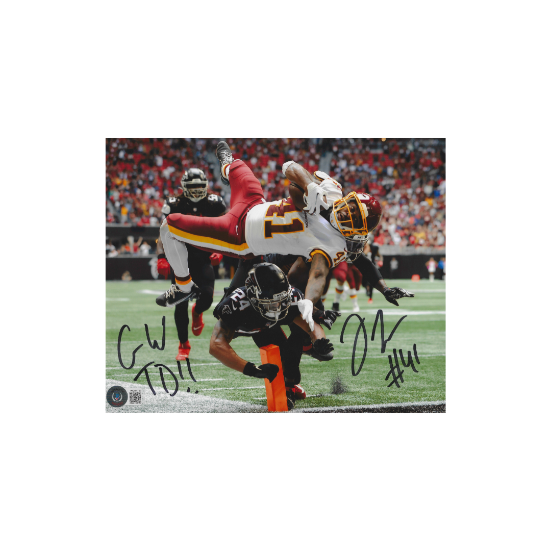 J.D. McKissic Washington Redskins 8x10Photo With Hologram - Fan Freaks