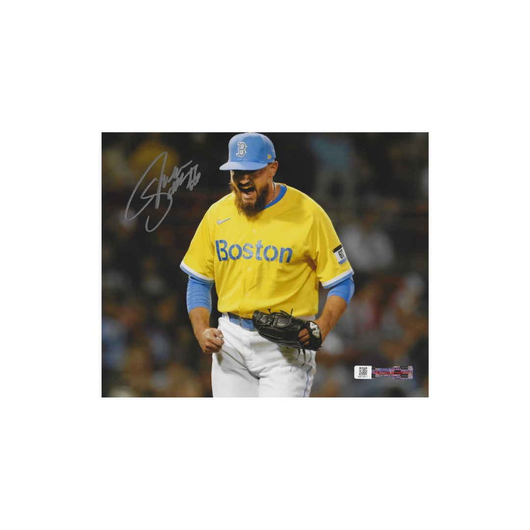 John Schreiber Boston Red Sox Autographed 8x10 Photo With Coa - Fan Freaks