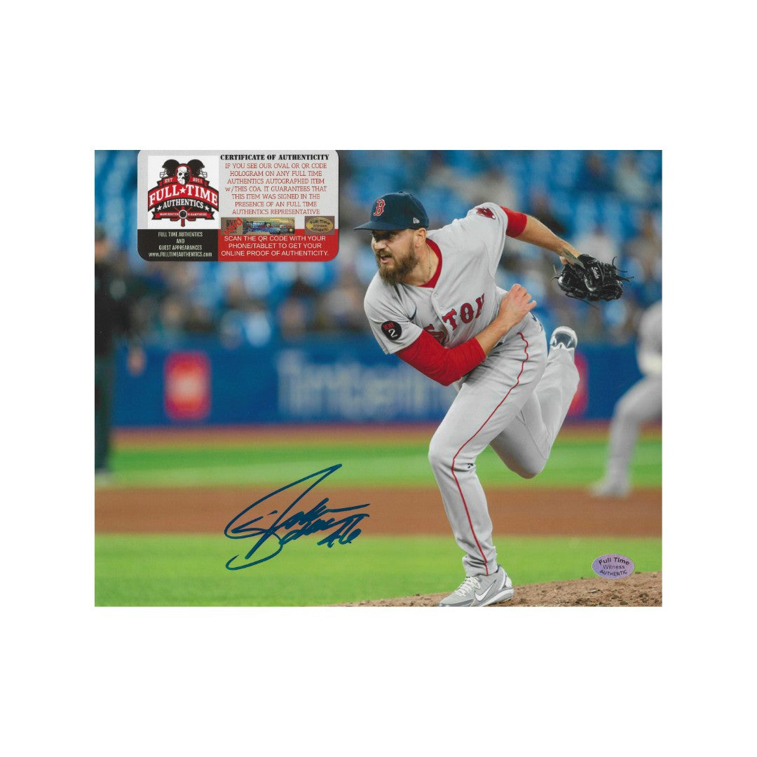 John Schreiber Boston Red Sox Autographed 8x10 Photo coa - Fan Freaks