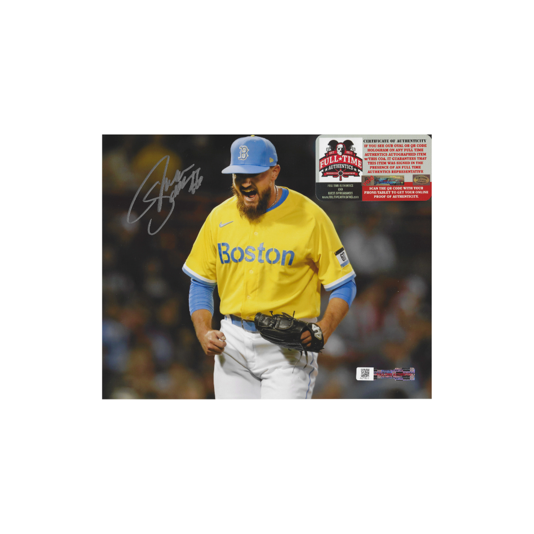 John Schreiber Boston Red Sox Autographed 8x10 Photo With Coa - Fan Freaks