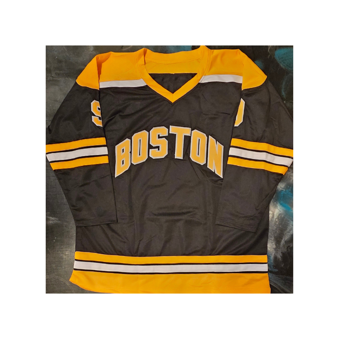 Johnny Bucyk Boston Bruins Autographed & Ins Custom Hockey Jersey COA - Fan Freaks