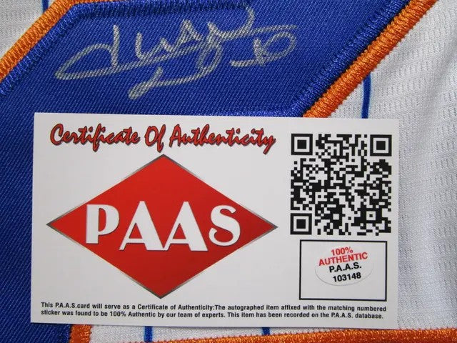 Juan Soto of the NY Mets autographed baseball jersey PAAS COA