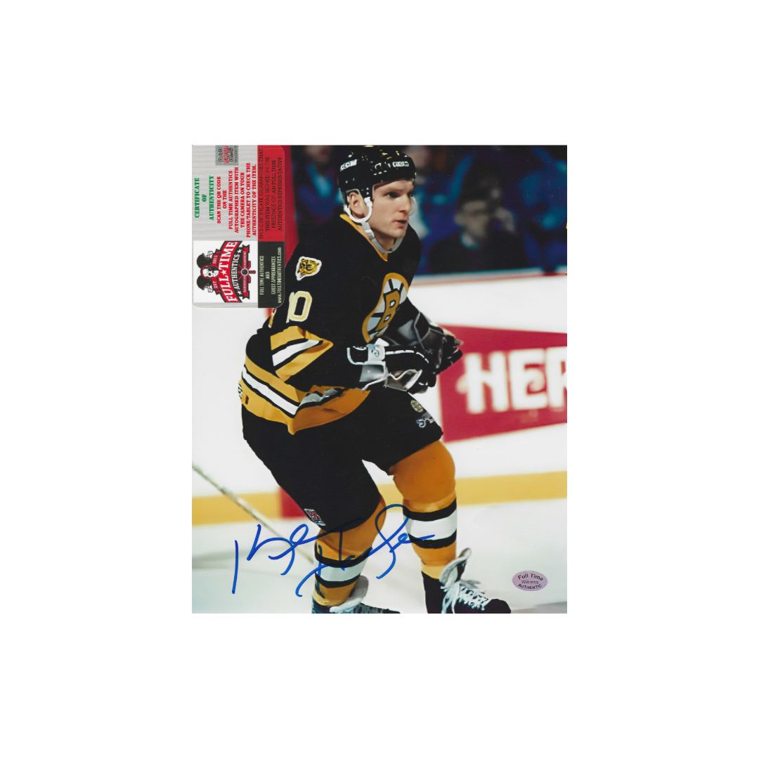 Ken Hodge Jr. Boston Bruins Autographed 8x10 Photo With COA - Fan Freaks