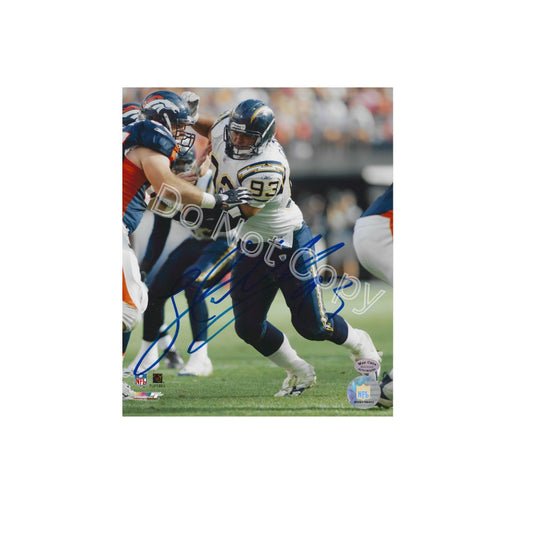 Luis Castillo San Diego Chargers Autographed 8x10 Photo Reprint - Fan Freaks