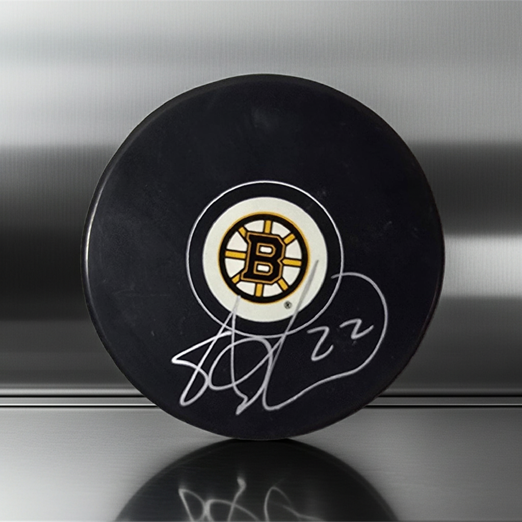 Shawn Thornton Boston Bruins autographed hockey puck with JSA COA, primary product image