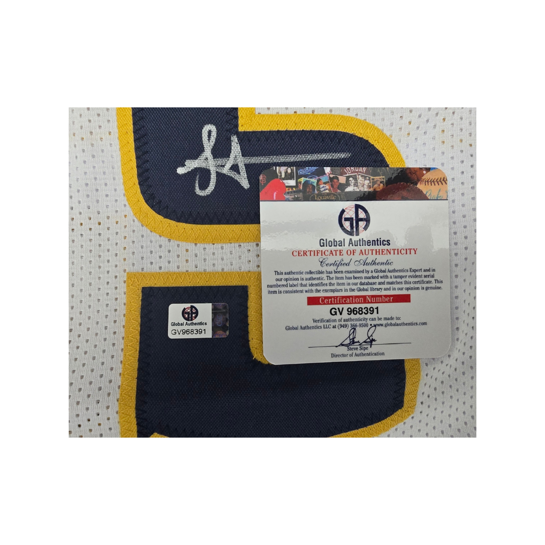 Nikola Jokic Denver Nuggets Autographed Custom Basketball Jersey With COA - Fan Freaks