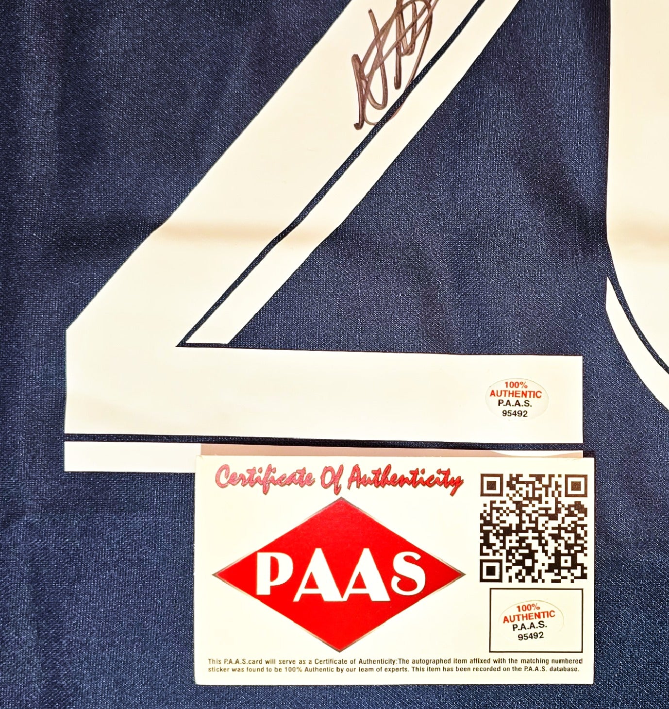 Nordi Mukiele of Paris Saint Germain autographed soccer jersey COA