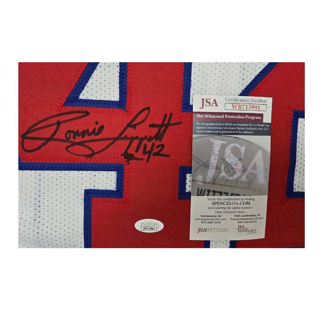 Ronnie Lippett New England Patriots Autographed Custom Football Jersey With COA - Fan Freaks