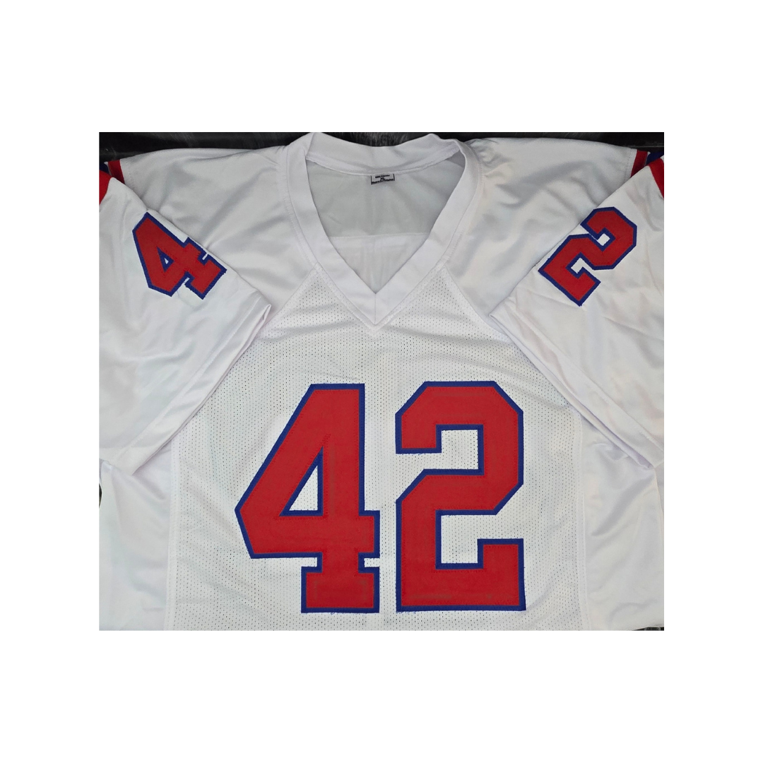 Ronnie Lippett New England Patriots Autographed Custom Football Jersey With COA - Fan Freaks