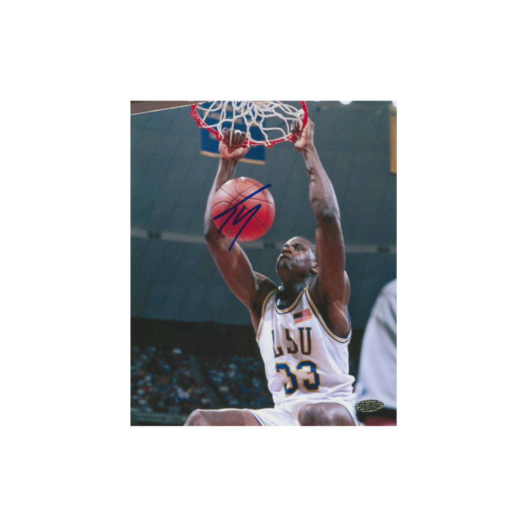 SHAQUILLE O'NEAL SIGNED 8X10 PHOTO LSU With COA - Fan Freaks