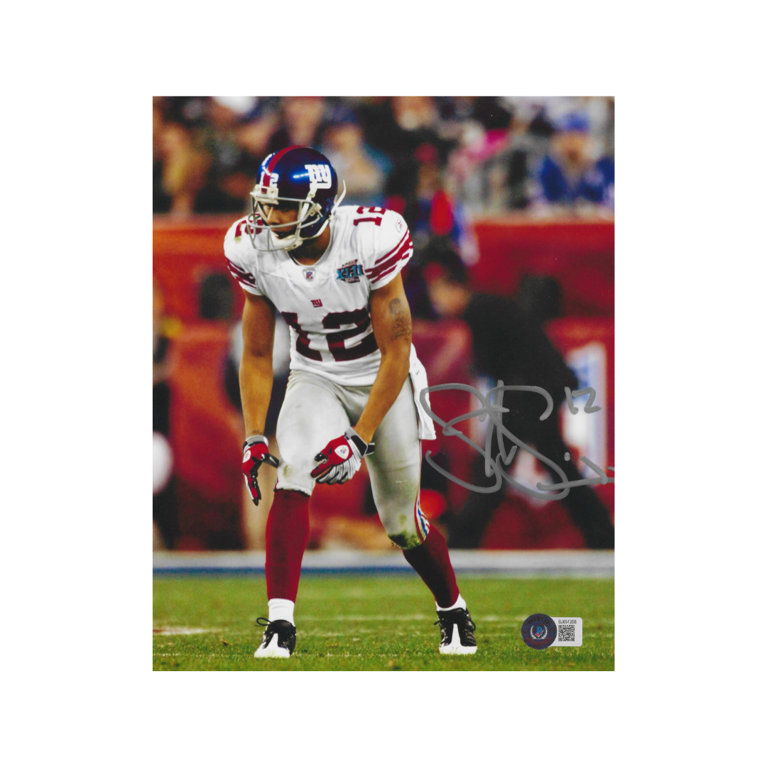 Steve Smith New York Giants Autographed 8x10 Photo Hologram - Fan Freaks
