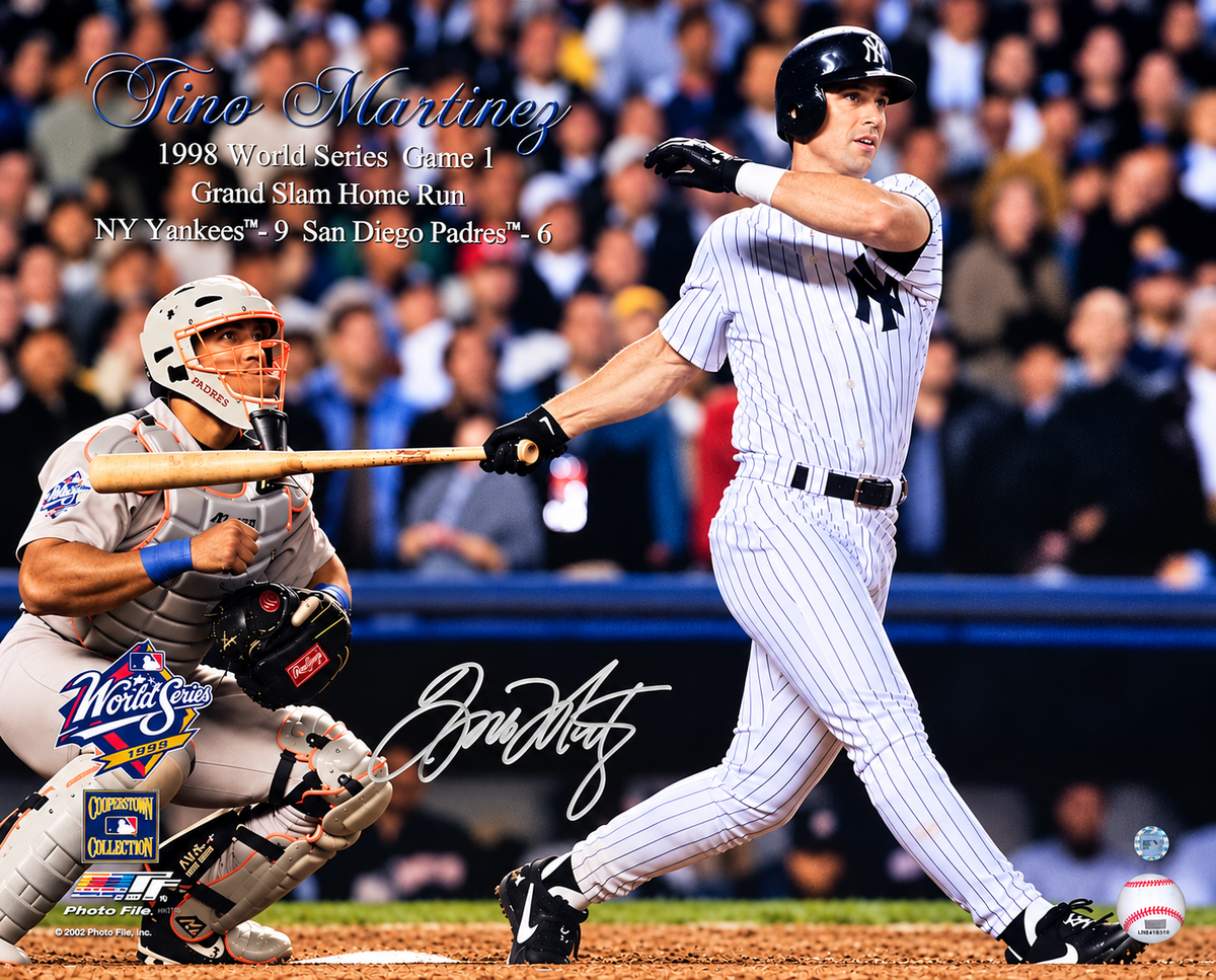 Tino Martinez signed 16x20 poster, additional product photo