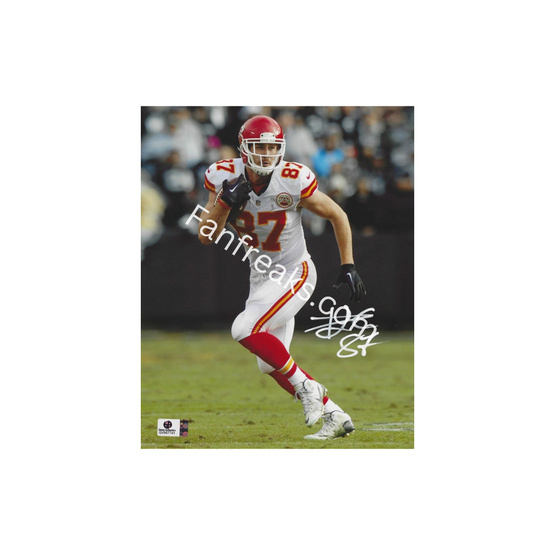 Travis Kelce Kansas City Chiefs Autographed 8x10 Photo Reprint - Fan Freaks
