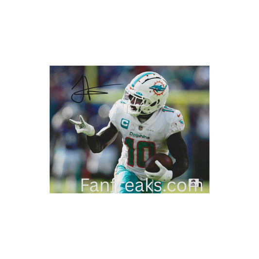 Tyreek Hill Miami Dolphins Autographed 8x10 Photo Reprint - Fan Freaks