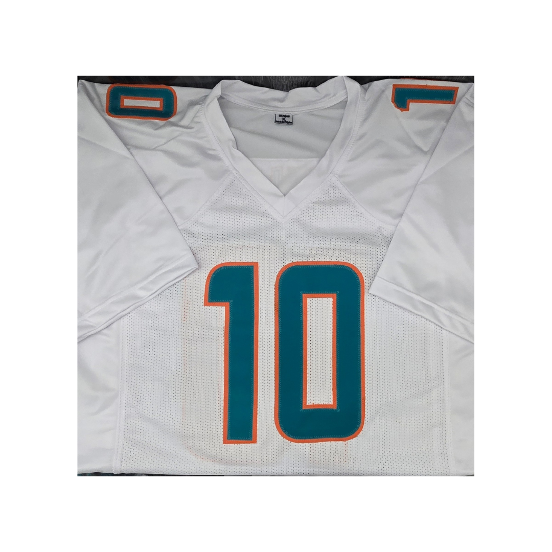 Tyreek Hill Miami Dolphins Autographed Custom Football Jersey coa - Fan Freaks