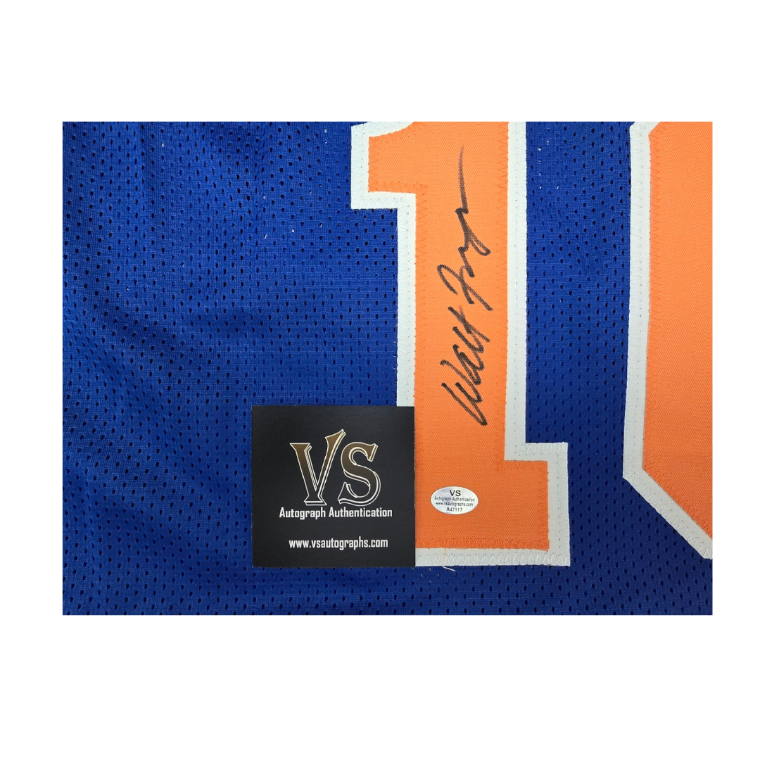 WALT FRAZIER SIGNED NEW YORK JERSEY WITH COA - Fan Freaks