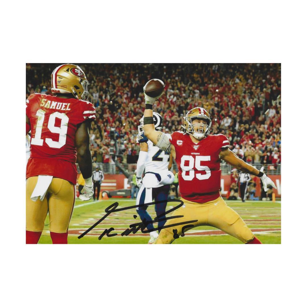 George Kittle Signed Photo Print Autograph Wall Art