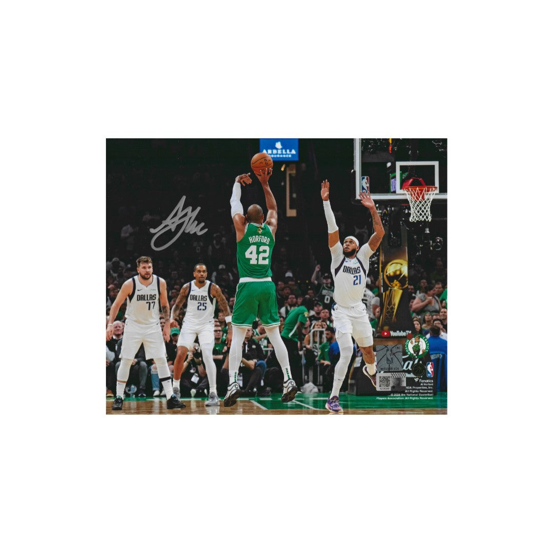 Al Horford Boston Celtics Autographed 8x10 Photo With Hologram Framed - Fan Freaks