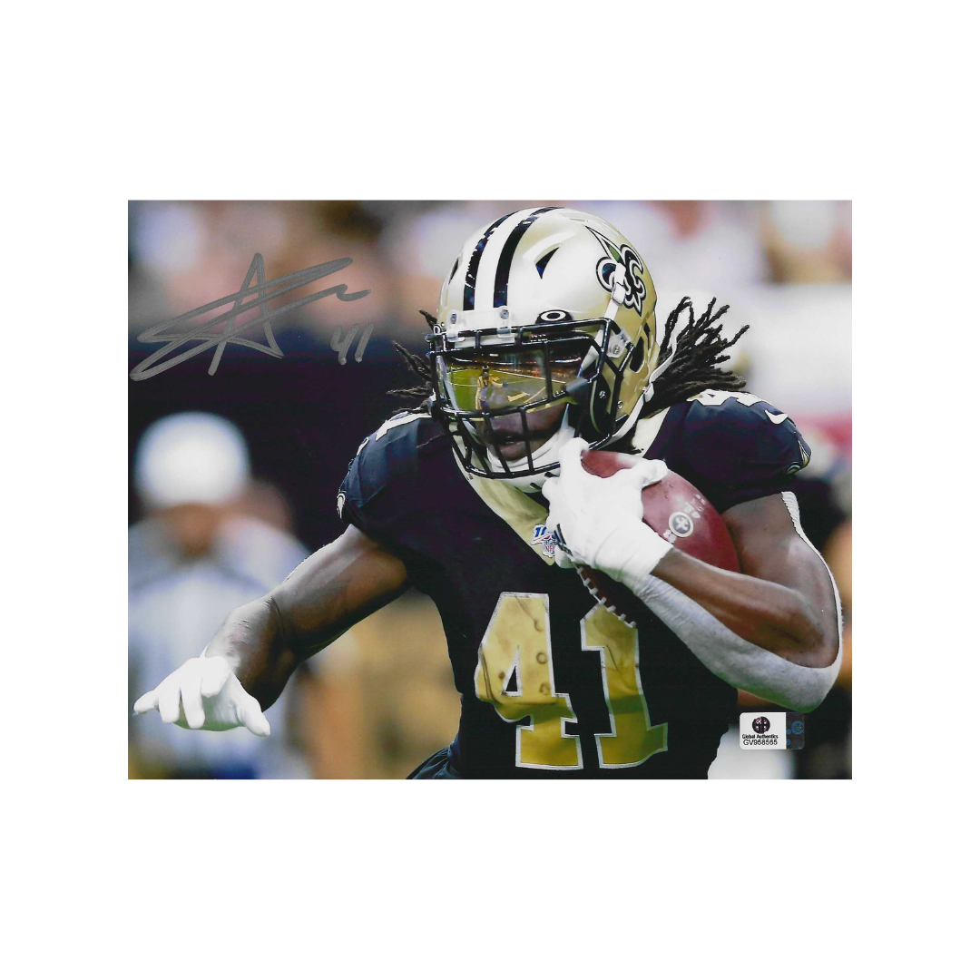 Alvin Kamara New Orleans Saints Autographed 8x10 Photo coa W/Frame