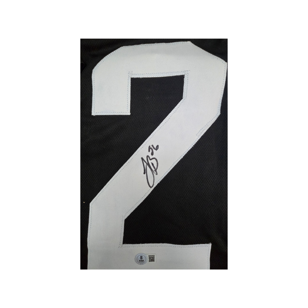 Le'Veon Bell Pittsburgh Steelers Autographed Football Jersey Beckett Hologram