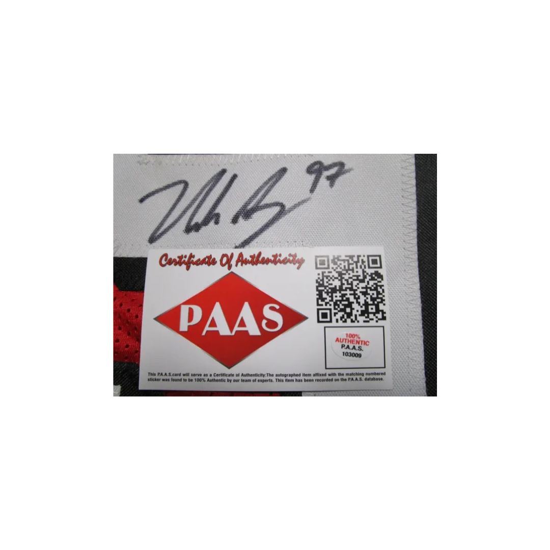 Nick Bosa San Francisco 49ers autographed football jersey PAAS COA - Fan Freaks