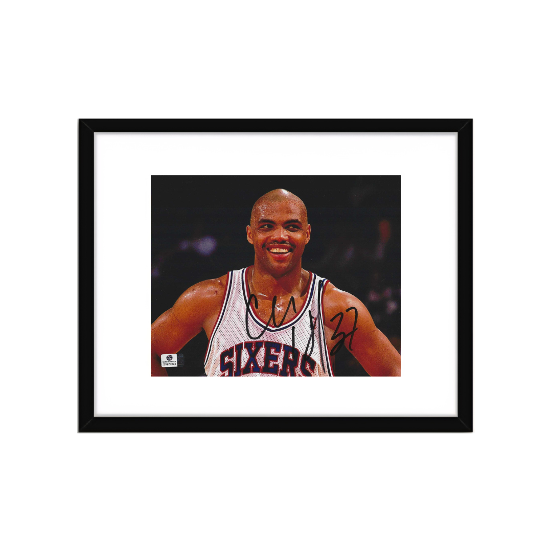 Charles Barkley Philadelphia 76ers Autographed 8x10 Art Print