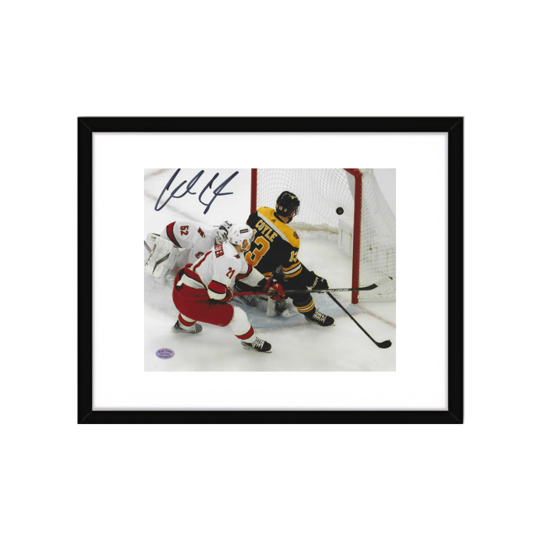 Charlie Coyle Boston Bruins Autographed 8x10 Photo Art Print - Fan Freaks