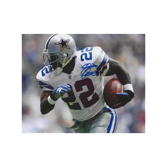 Emmitt Smith of the Dallas Cowboys signed 8x10 photo COA