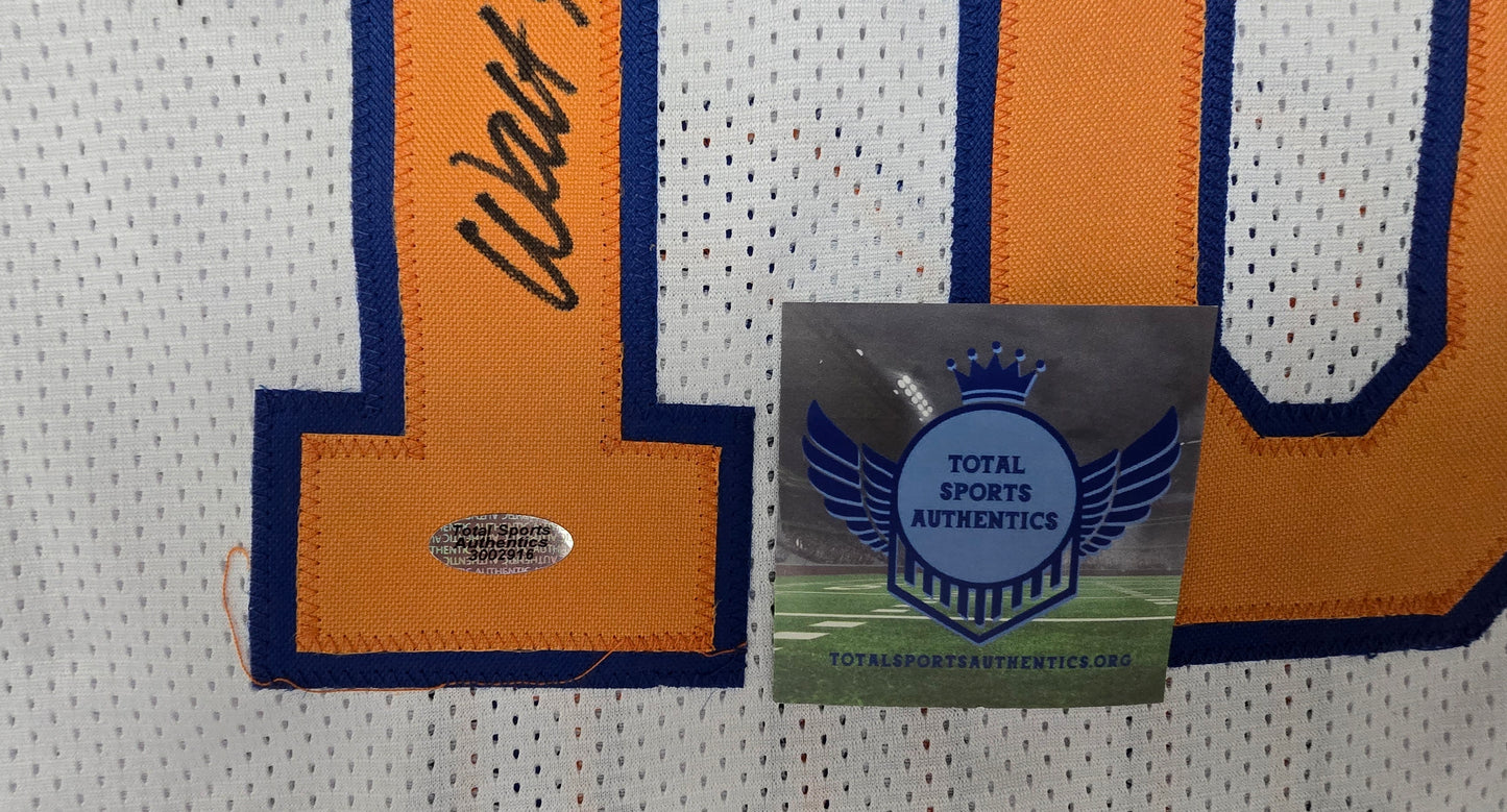 WALT FRAZIER SIGNED NEW YORK KNICKS #10 JERSEY COA - Fan Freaks