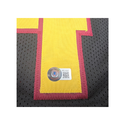 Antonio Gibson of the Washington Commanders signed football jersey Beckett Sticker - Fan Freaks