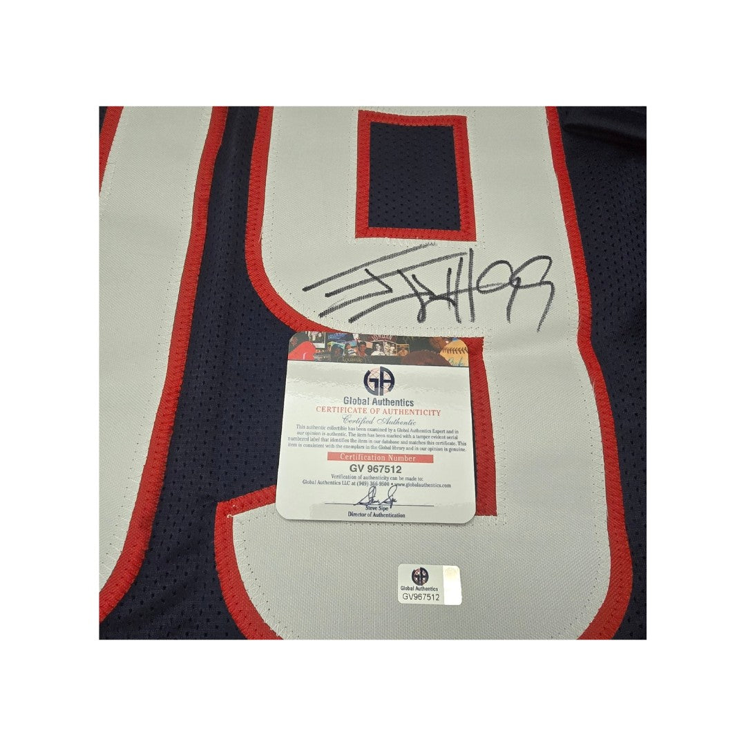 J.J. Watt Houston Texans Autographed Custom Football Jersey coa