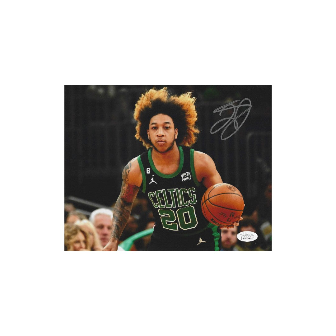 J.D. Davison signed Boston Celtics 8x10 basketball photograph, additional listing image