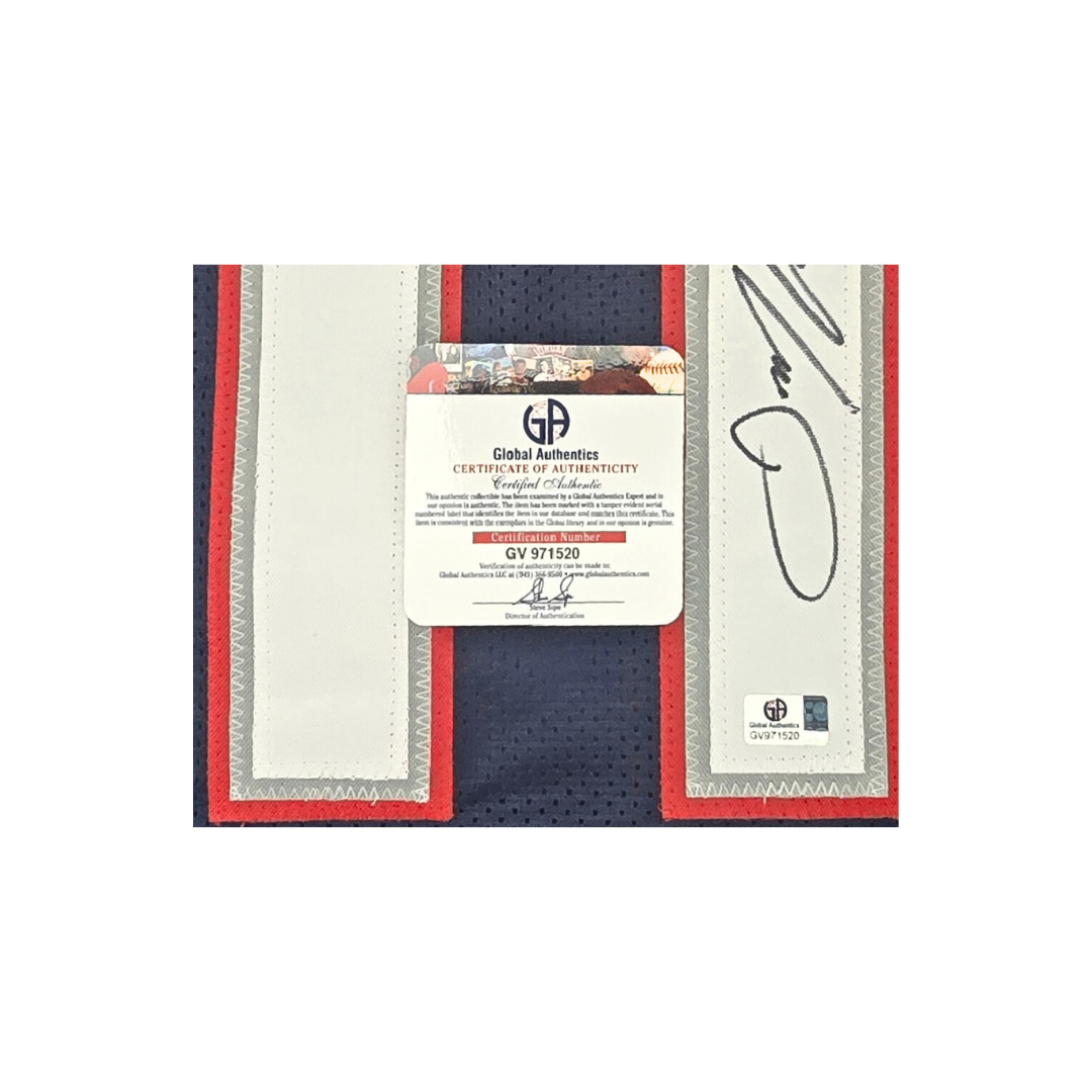 Julian Edelman New England Patriots Autographed Football Jersey coa - Fan Freaks