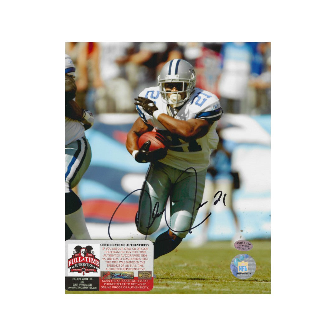 Julius Jones Dallas Cowboys Autographed 8x10 Photo coa W/Frame - Fan Freaks