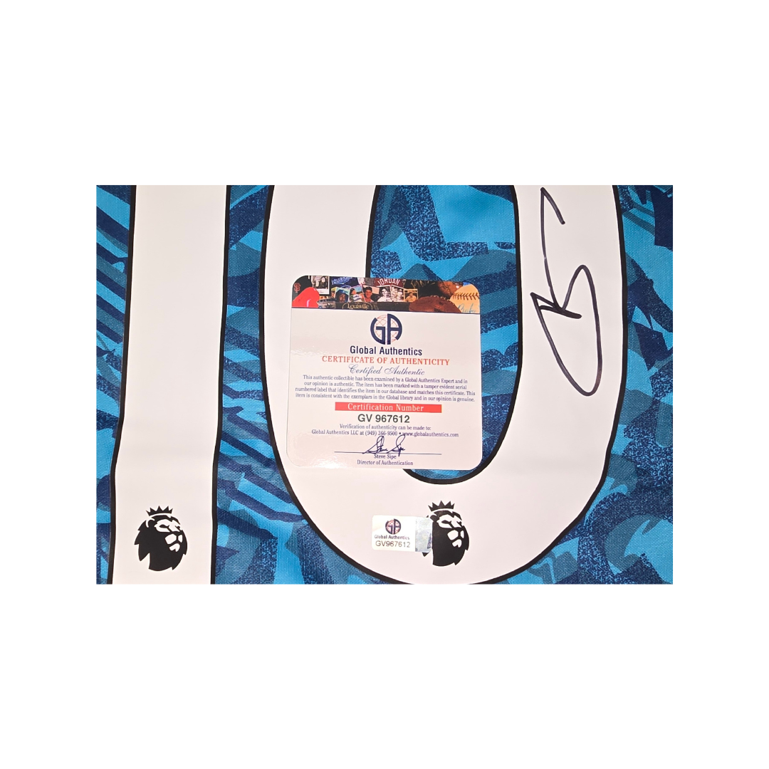 Harry Kane 2022-23 Nike Away Soccer Jersey With COA